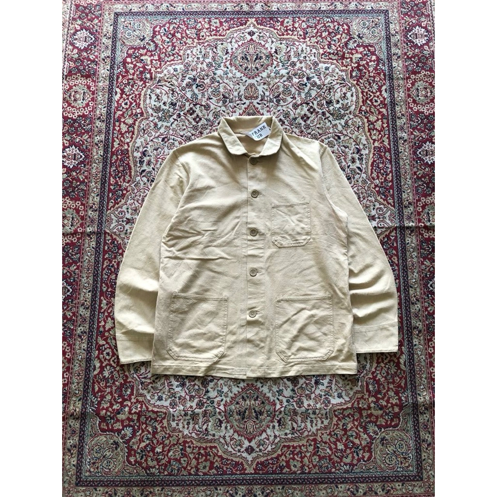 Uniqlo jersey washed work jacket Casual Uniqlo men work jacket Japan streetwear jacket F958