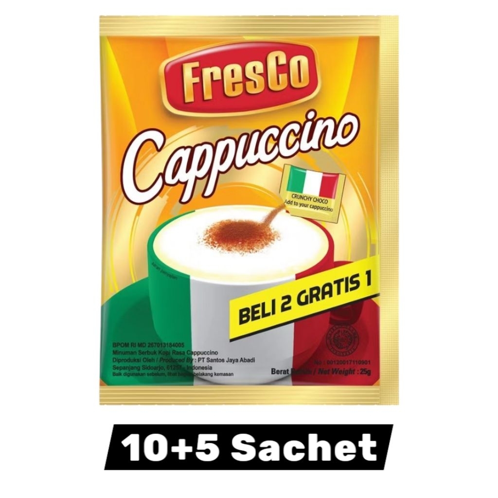 

15 Sachet Fresco Cappuccino Renceng