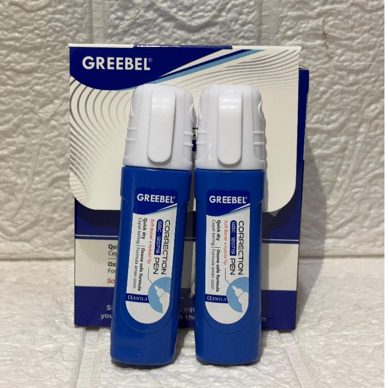 Tipe X / Tip X Cair GREEBEL Biru (1 Buah)