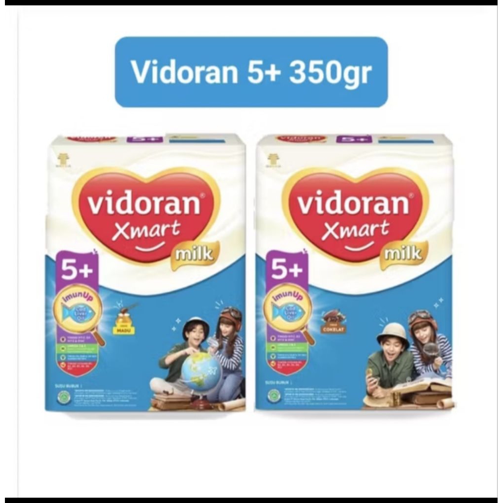 VIDORAN 5+ 350GR COKLAT / VIDORAN 5+ 350GR MADU