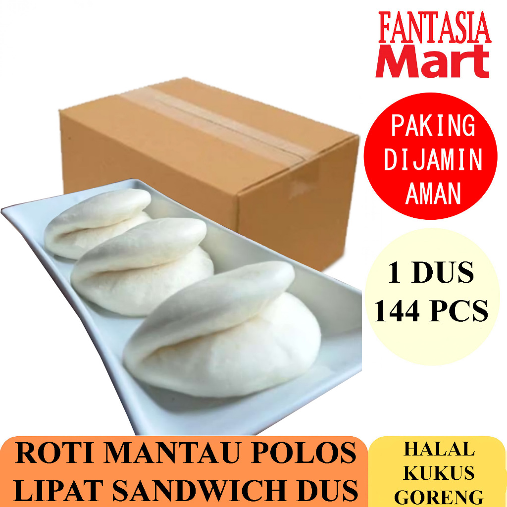 

MANTOU LIPAT SANDWICH DAN KOTAK ROTI SEPAN POLOS HALAL DUS FANTASIA HANYA GOJEK INSTAN FRESH DAN PAKING AMAN