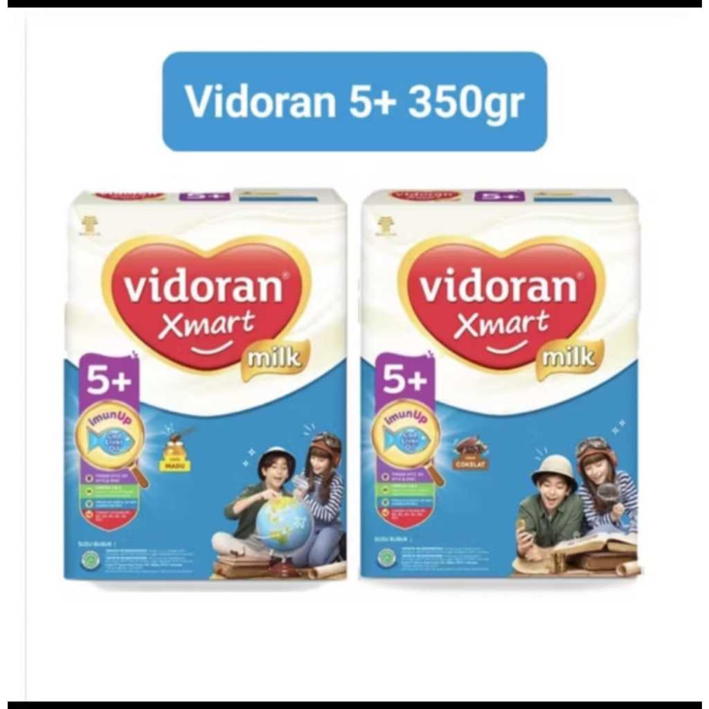 VIDORAN 5+ 350GR COKLAT / VIDORAN 5+ 350GR MADU