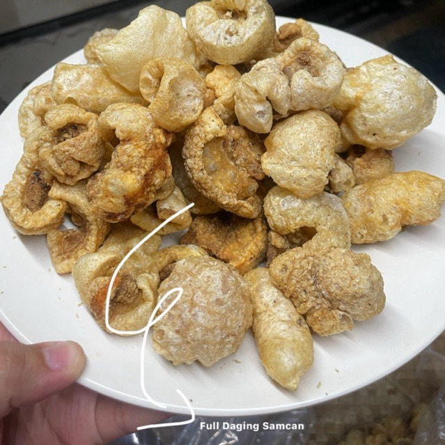 

Krupuk Babi Samcan/ Kerupuk Babi Samcan / Rambak Babi Samcan / Oleh Oleh Khas Bali/ Asli Bali Enak Gurih