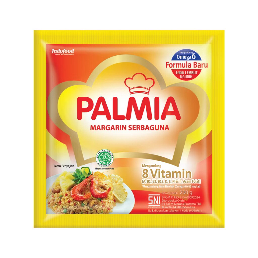 

PALMIA MARGARINE SERBAGUNA 200 GRAM