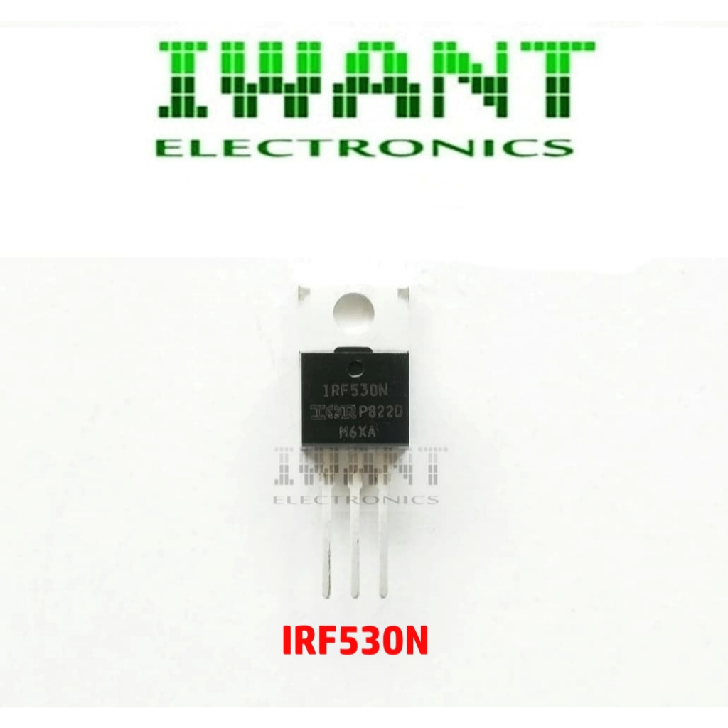 IRF530 IRF530N TRANSISTOR MOSFET IRF530 IRF 530 N-CHANNEL MOSFET TO-220 GRADE B