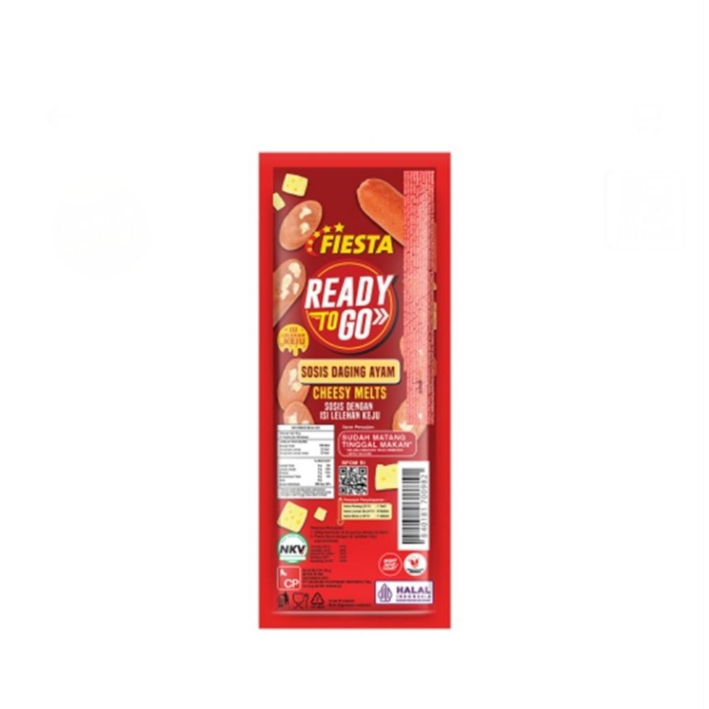 

fiesta sosis ayam ready to go cheese 65 gr