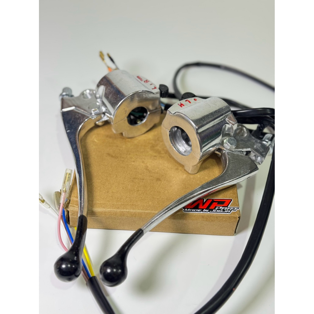 HOLDER GAS LUAR HONDA CB 125 CB 100 CG125 GL 100 Gl 125 SET HANDLE REM DAN KOPLING