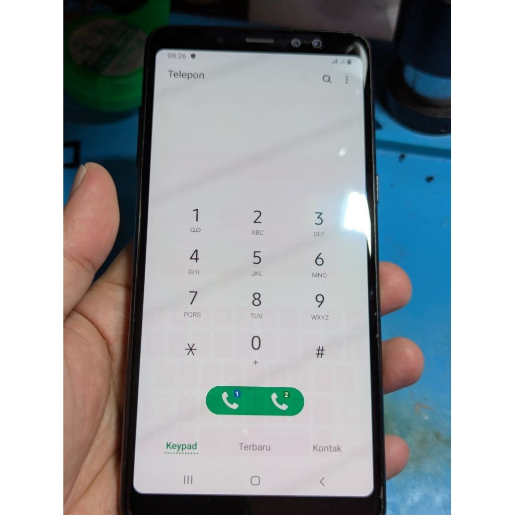 LCD original Samsung A8 Plus Baca Deskripsi Iklan