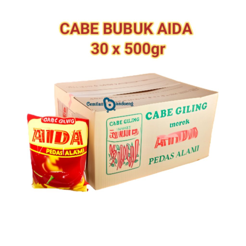 

CABE BUBUK AIDA 1 DUS KEMASAN 500GR X 30 PCS