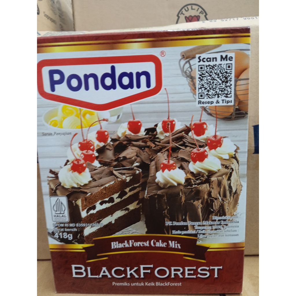 

Pondan Premiks Black Forest 418g