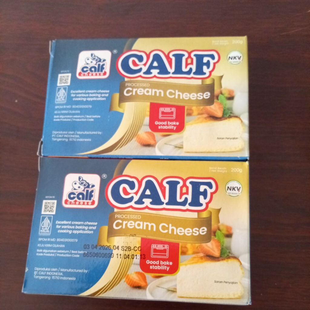 

Calf Cream Cheese 200gr