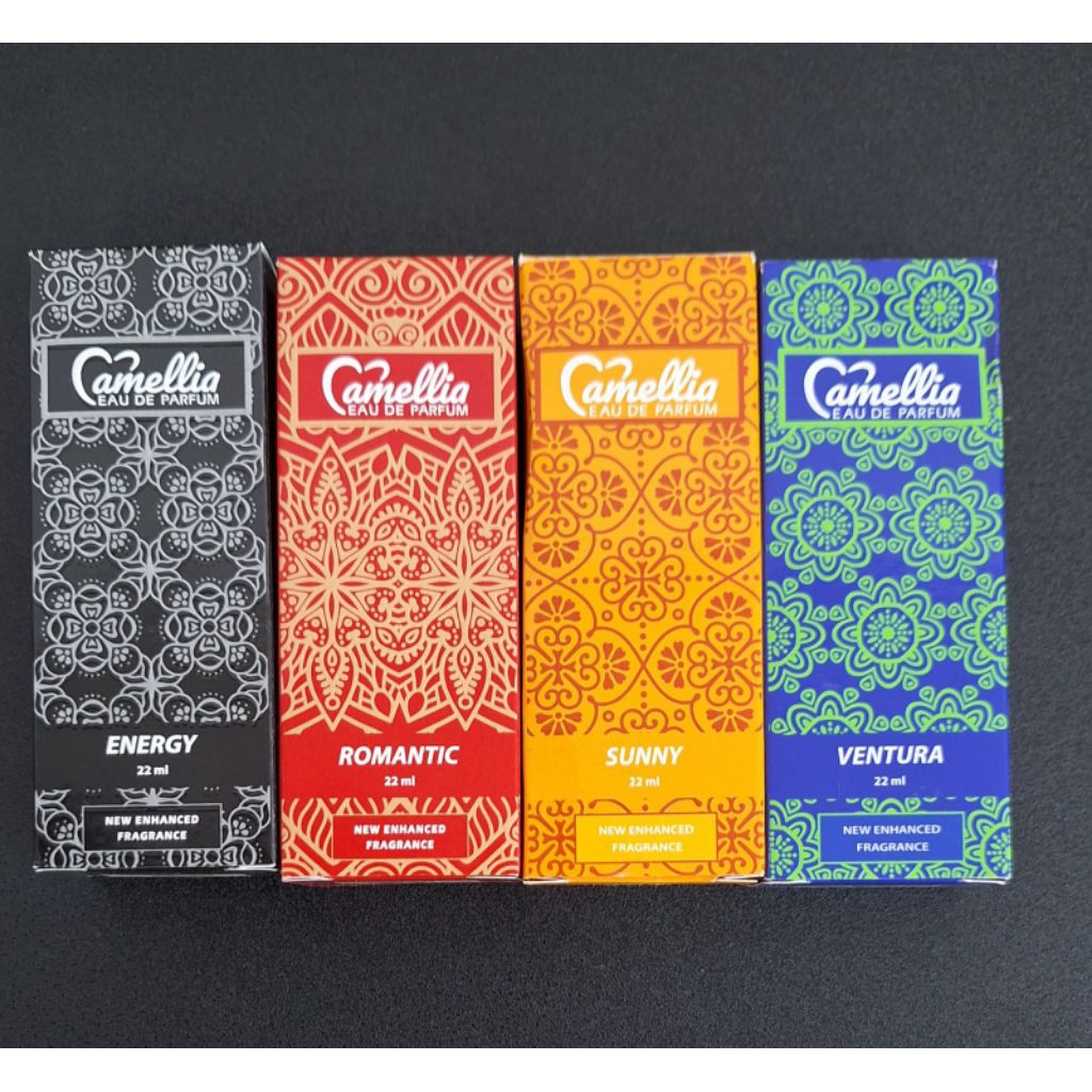 parfum camelia edp 22ml ventura|sunny|romantic|energy black