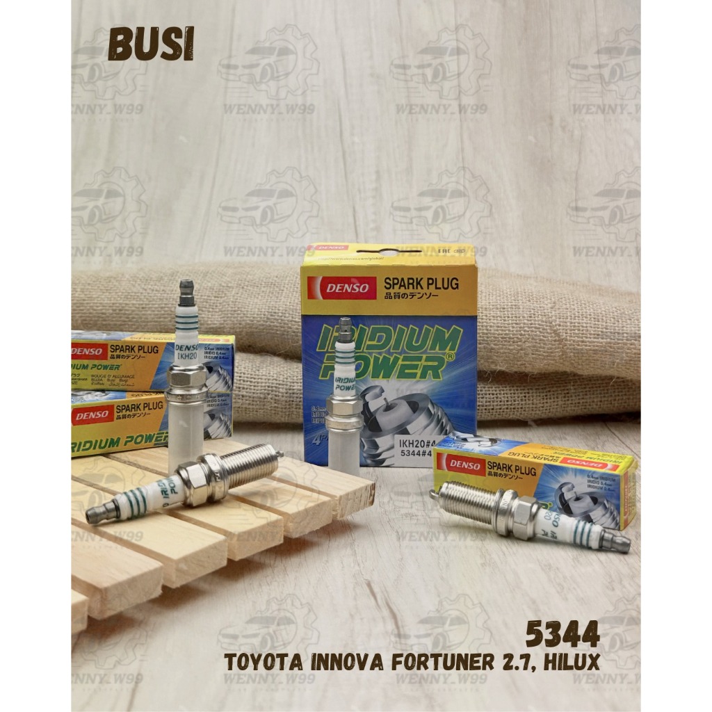 SPARK PLUG (Busi) – TOYOTA INNOVA, FORTUNER 2.7, HILUX (2005–2022) – 5344