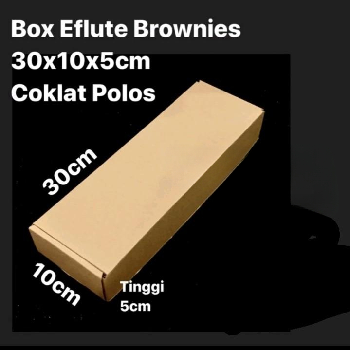 

Box Eflute Brownies Ukuran 30x10x5cm Box Souvenir Jendela Dan Polos