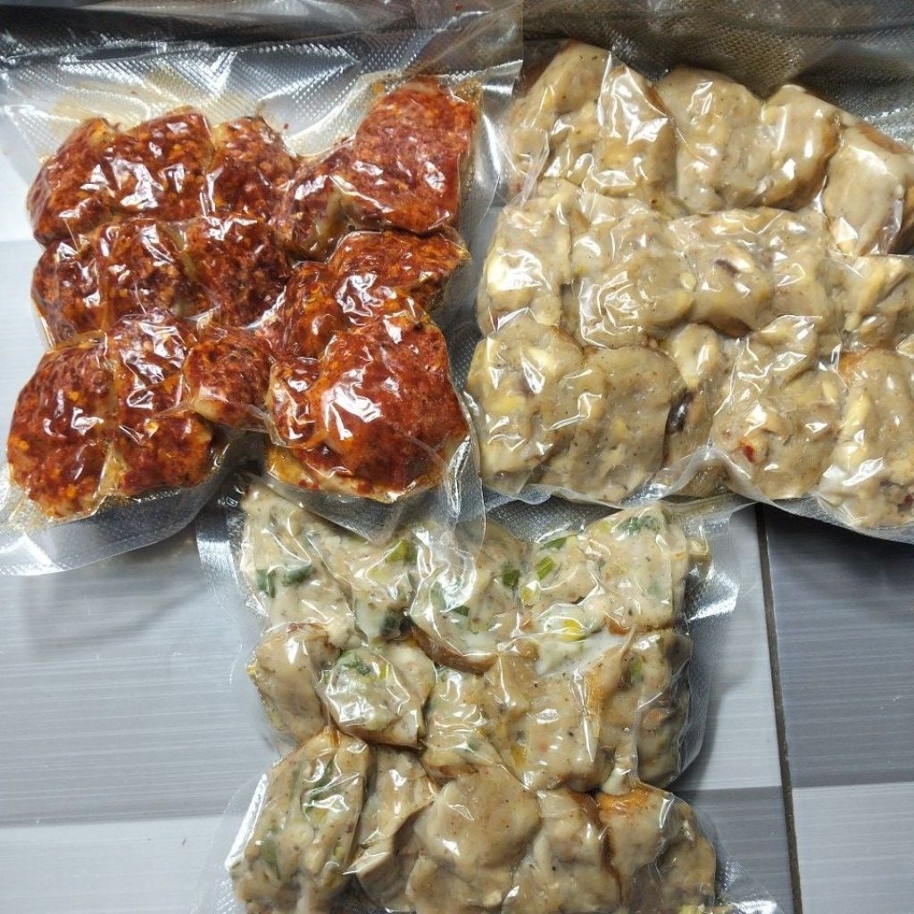 

PAKET USAHA (Cirawang,cilok,baso ikan,bumbu gurih,minyak bawang,sambel misdasem