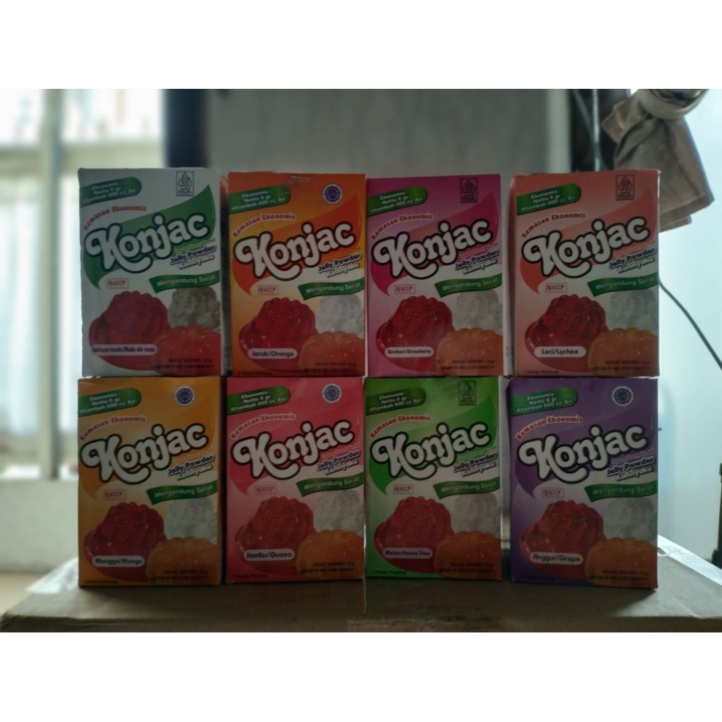 

Agar Agar Konjac Jelly per box Aneka rasa