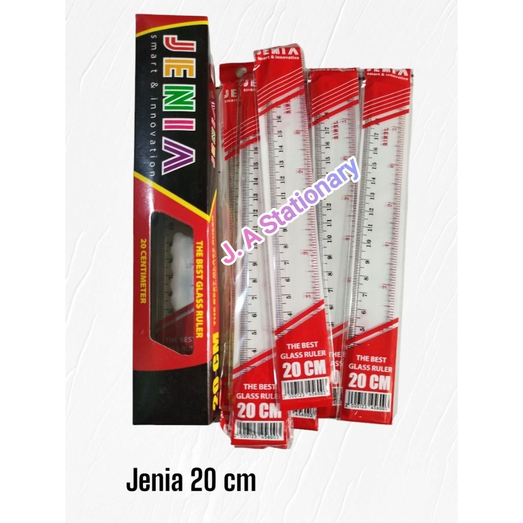 

Penggaris plastik Jenia 20 cm