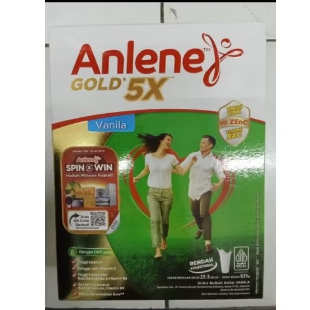 

Anlene gold 5X vanila 850gr