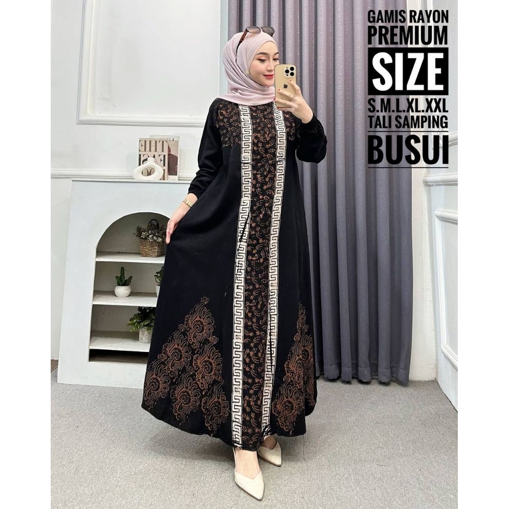 New Arrival ||Motif Langkap || Gamis twiil || Gamis batik