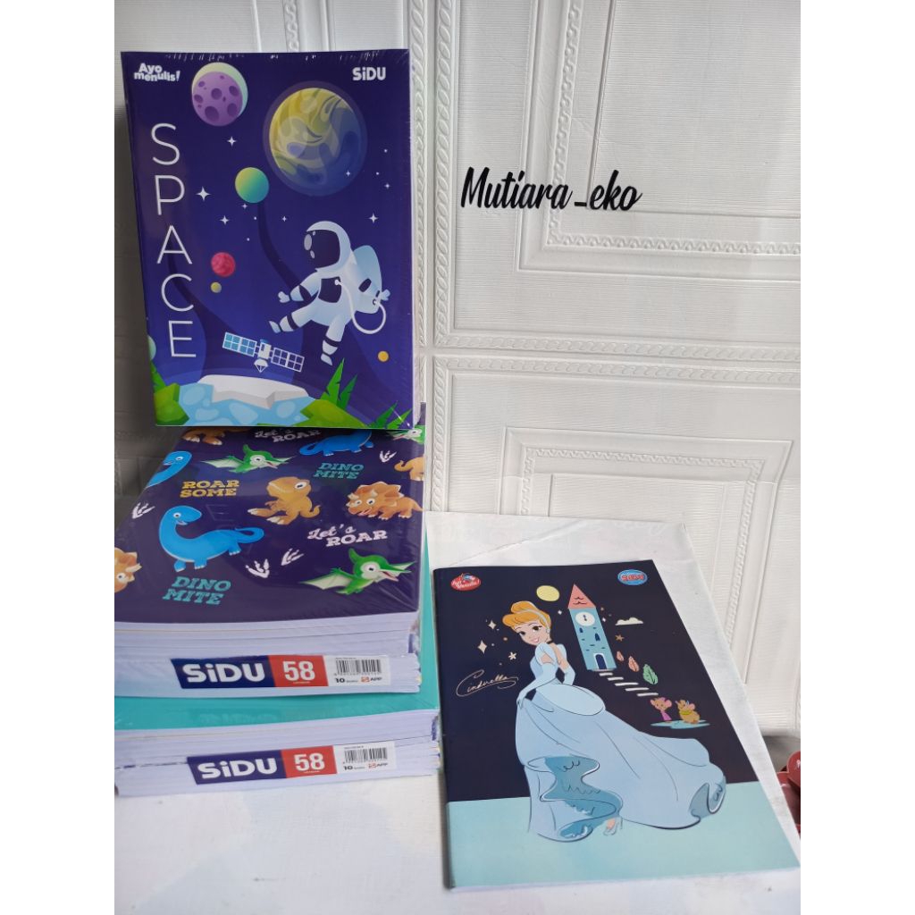 

Buku tulis SIDU 58 Lembar (1 buku)
