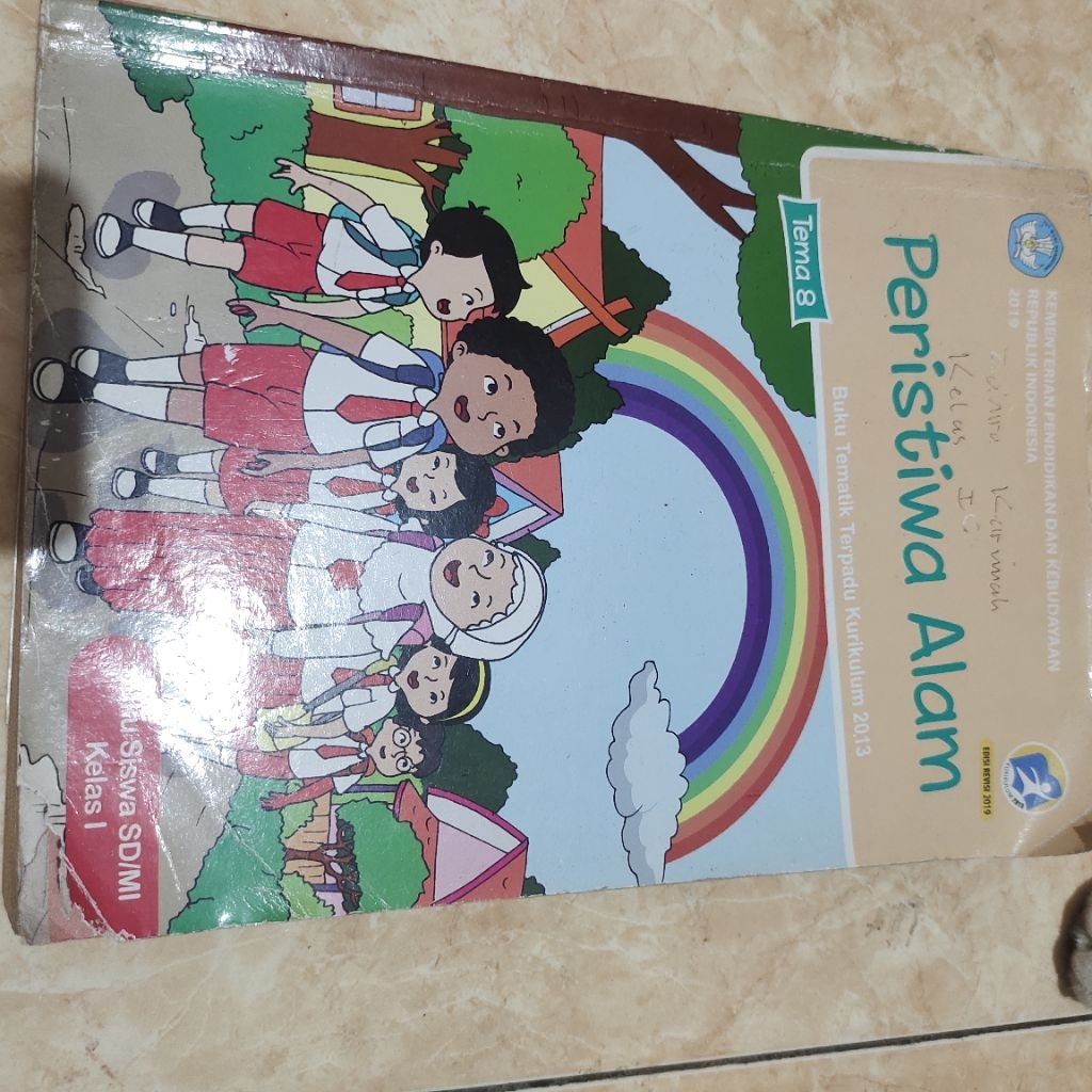 BUKU SD KELAS 1 TEMA 8 PERISTIWA ALAM
