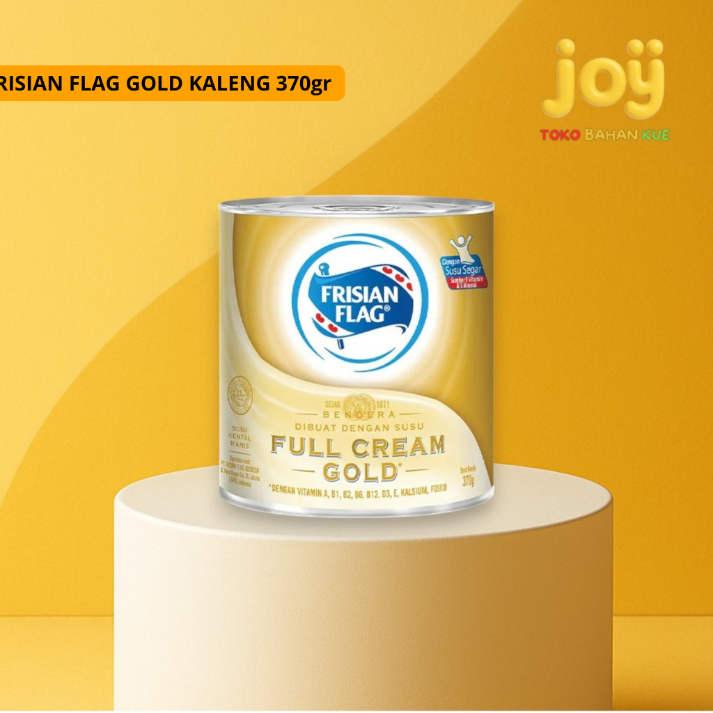 

Frisian Flag Gold Kental Manis 370g Can Susu