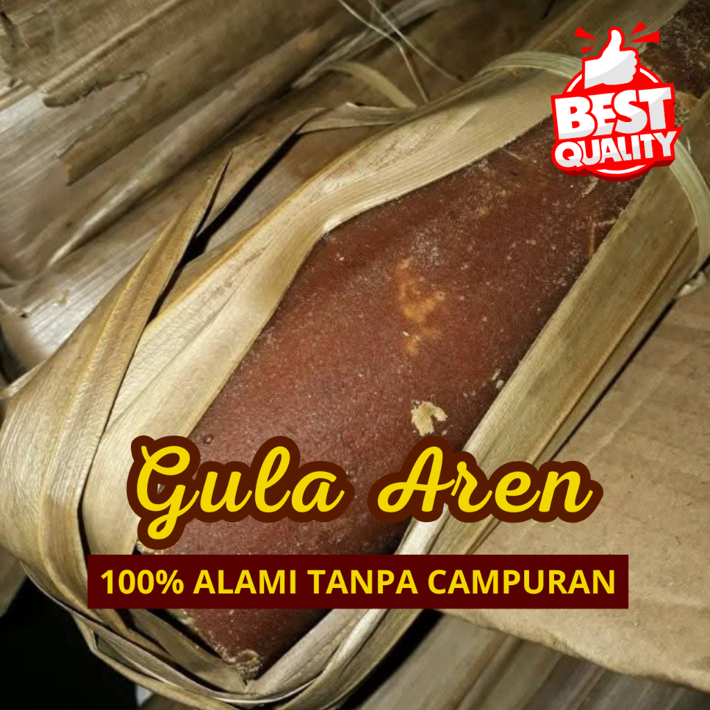 

Gula Aren 1Kg - Gula Merah Alami 100% Asli Nira