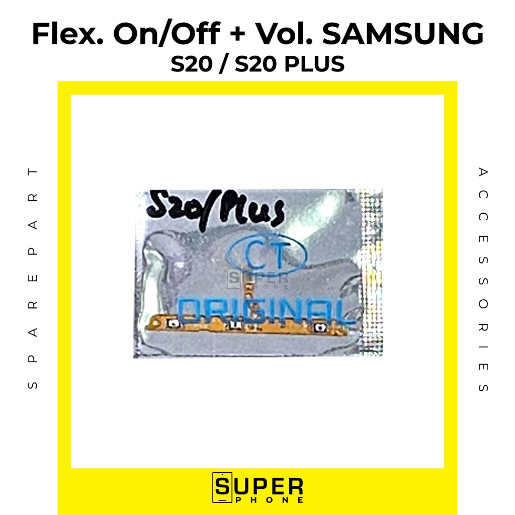 Flexibel ON OFF + VOLUME SAMSUNG S20 / S20 PLUS Fleksibel Flexibel tombol dalam