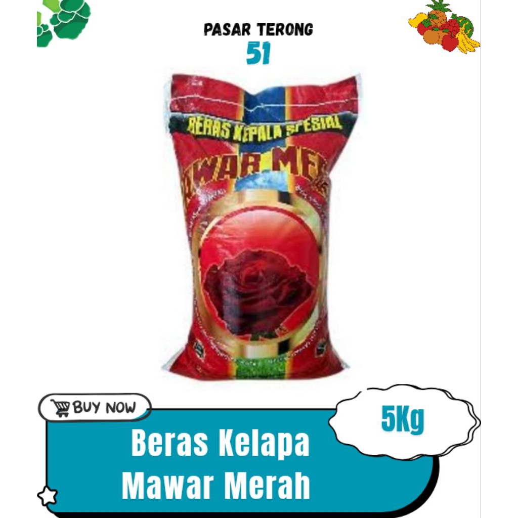 

Beras Kelapa Mawar Merah Makassar