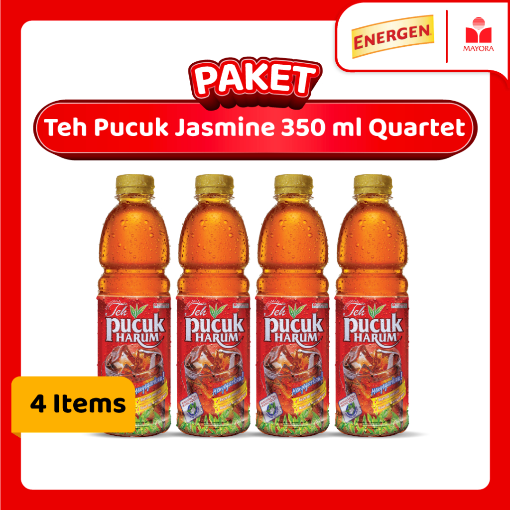 

Teh Pucuk Harum Jasmine 350 ml Quartet