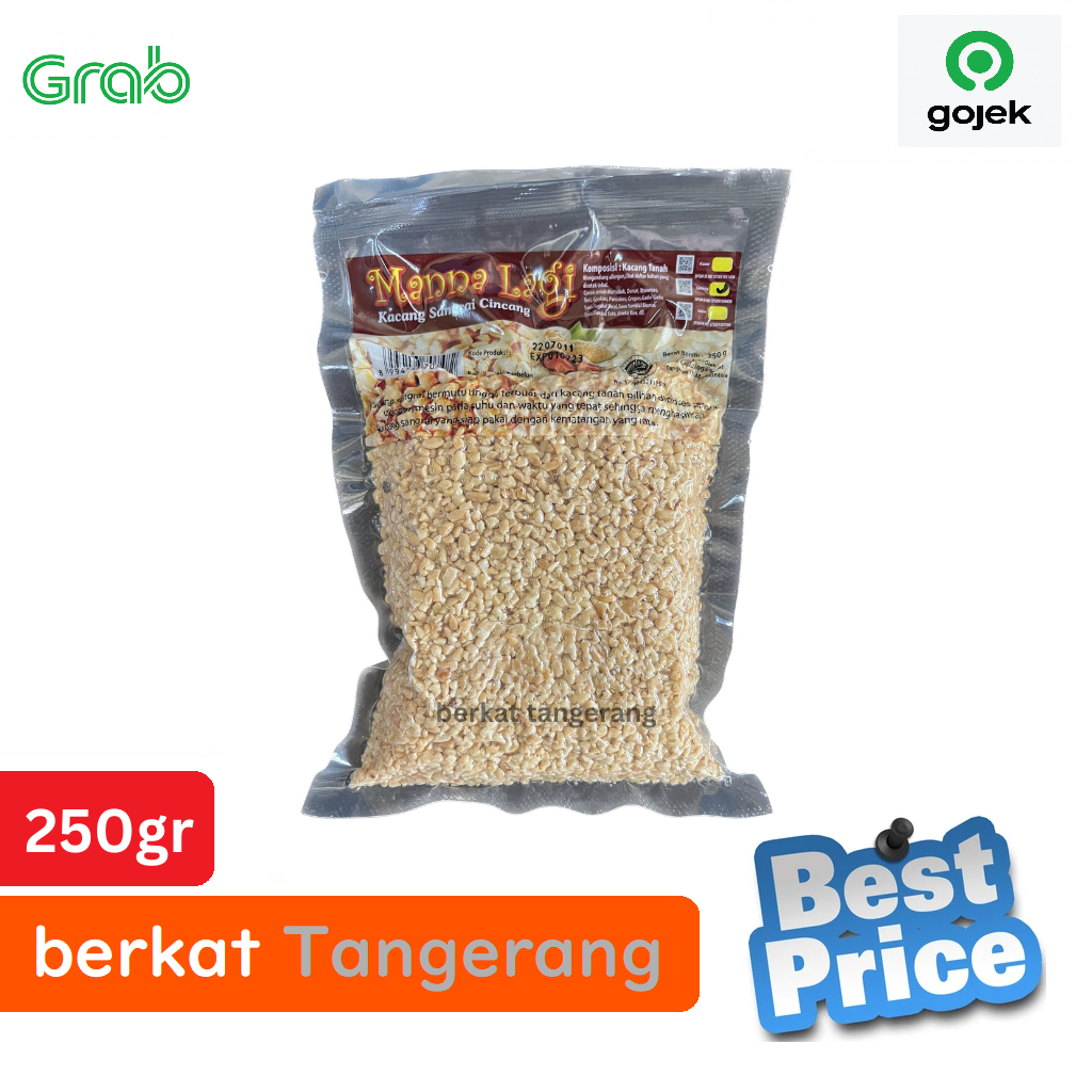 

Mannalagi Kacang Sangrai Sedang 250gr