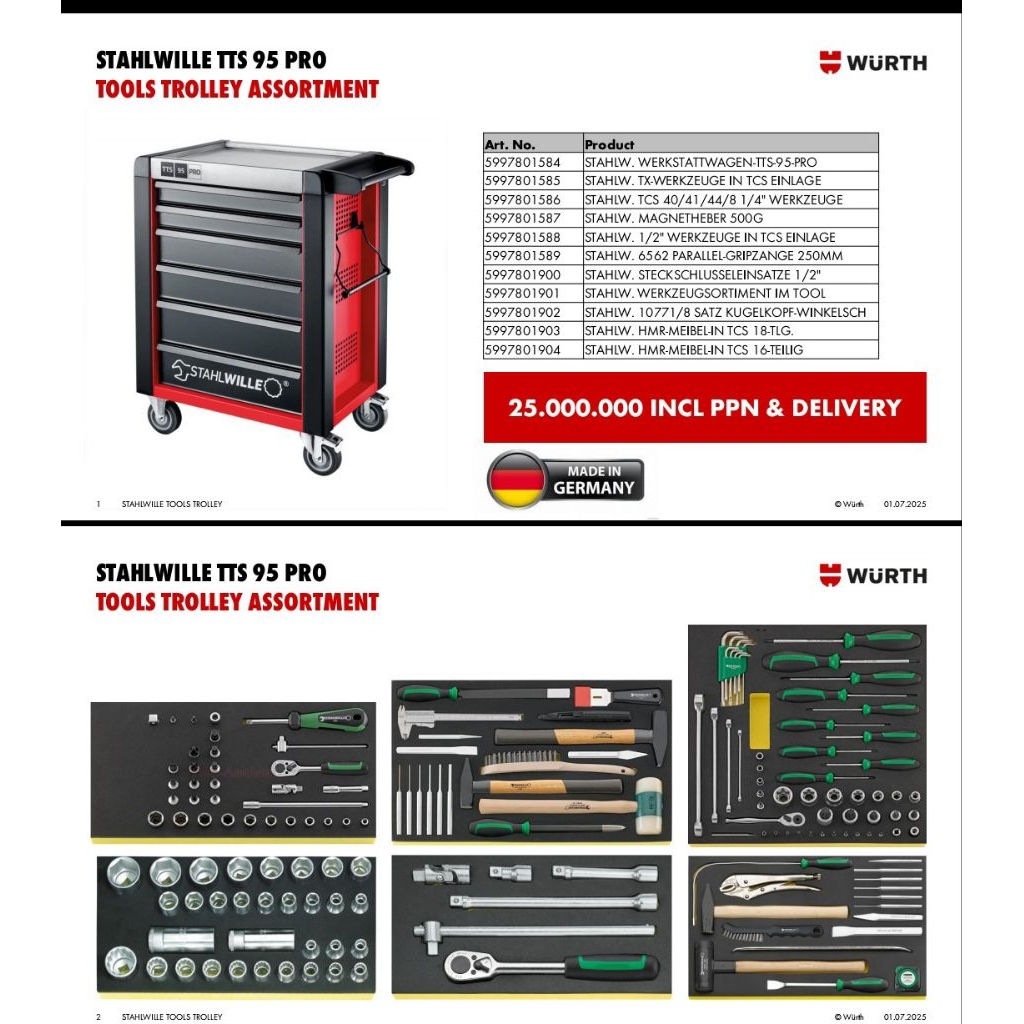 Harga wurth tools Terbaru Des 2025 | BigGo Indonesia