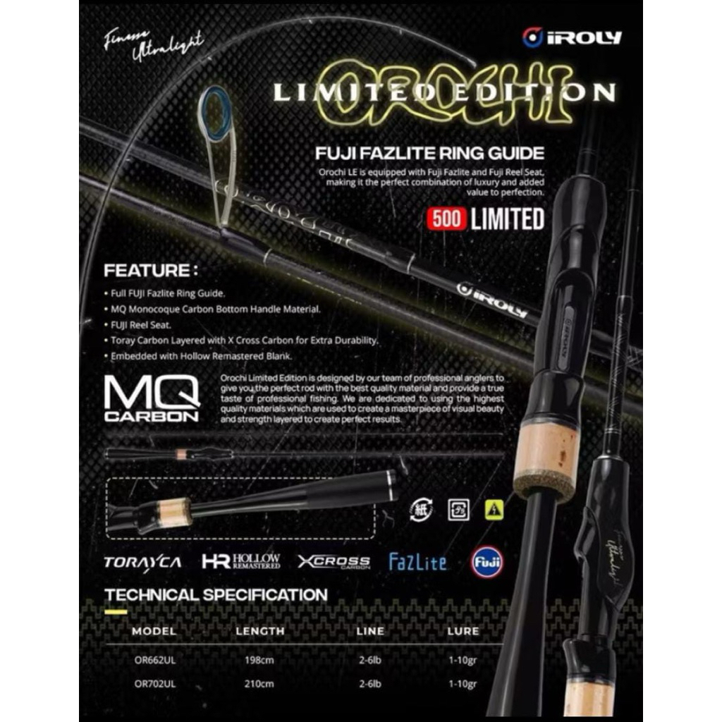 JORAN SPINNING IROLY OROCHI LIMITED EDITION