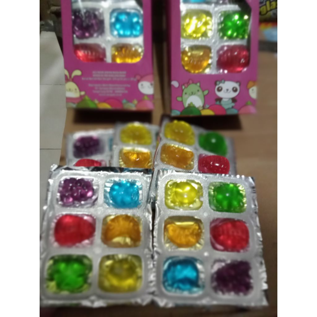 

saripatigogoni/gogoni/agar bentuk buah/agar lucu/jeli lucu/jelly lucu