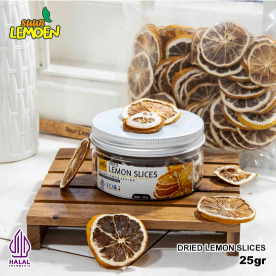 

Suur Lemoen Dried Lemon Slice / Lemon Kering Premium 10 Gram dan 25 Gram