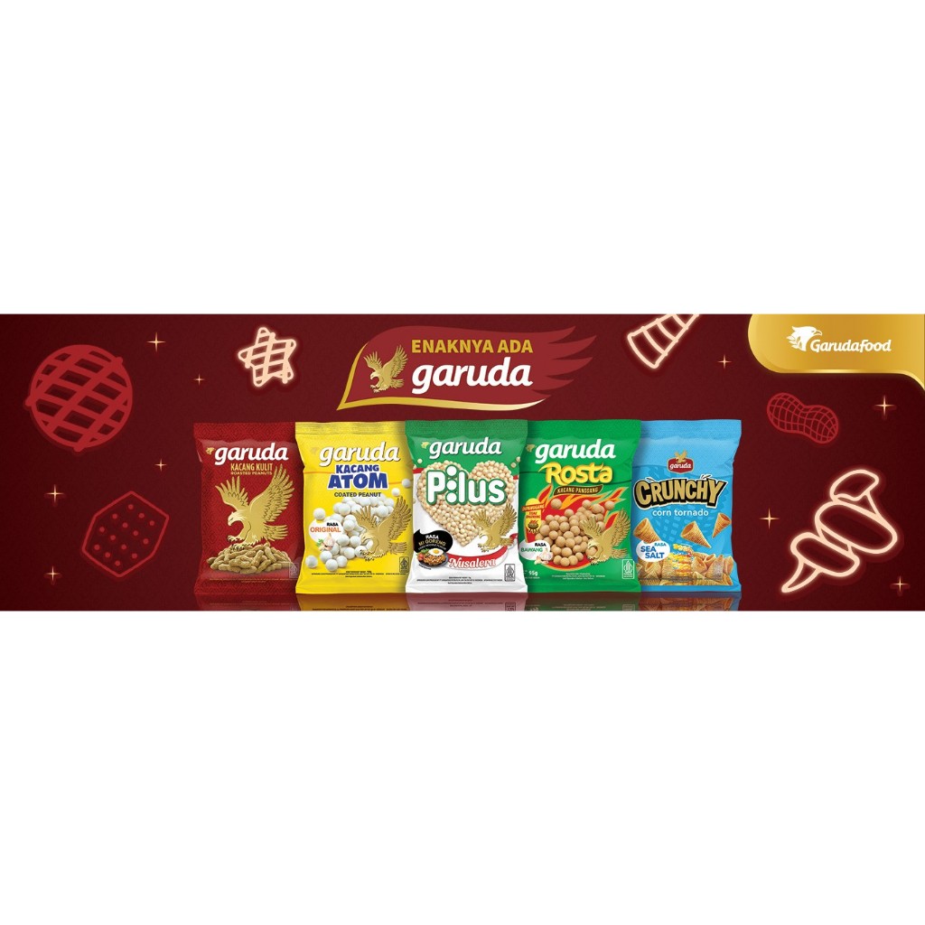 

Garuda food snack 1.000 & 2.000 renteng isi 10