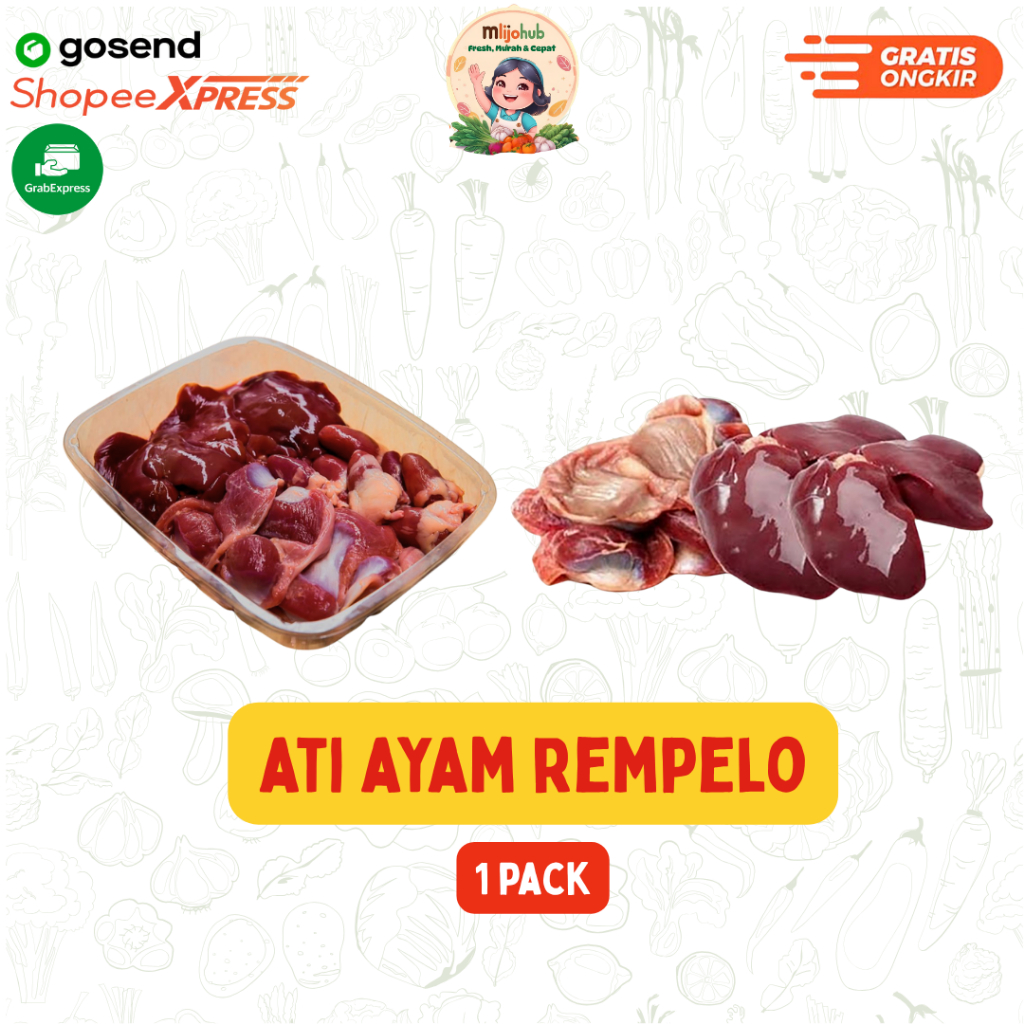 

Ati Rempelo Pack - Pengiriman Instan - Fresh Mlijohub Malang