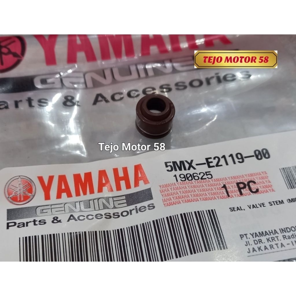 SEAL SIL KLEP MIO SPORTY SMILE SOUL FINO KARBU NOUVO ASLI ORI YAMAHA 5MX-E2119-00