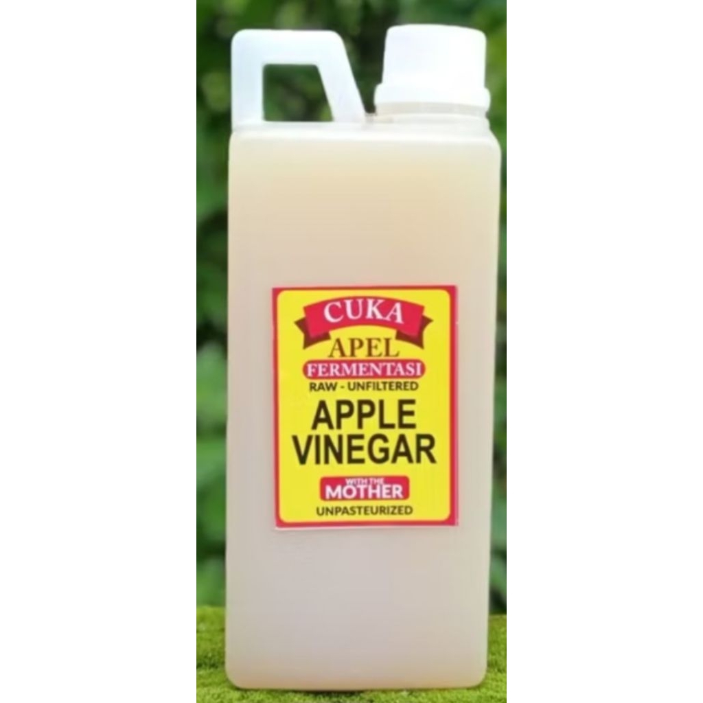 

Cuka APEL (Hasil fermentasi buah APEL "MURNI")