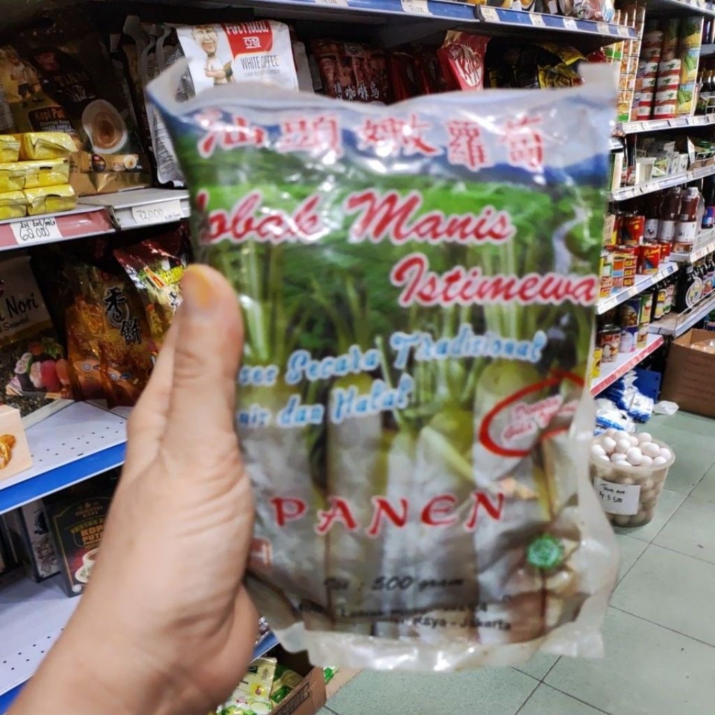 

Lobak manis panen chai po manis