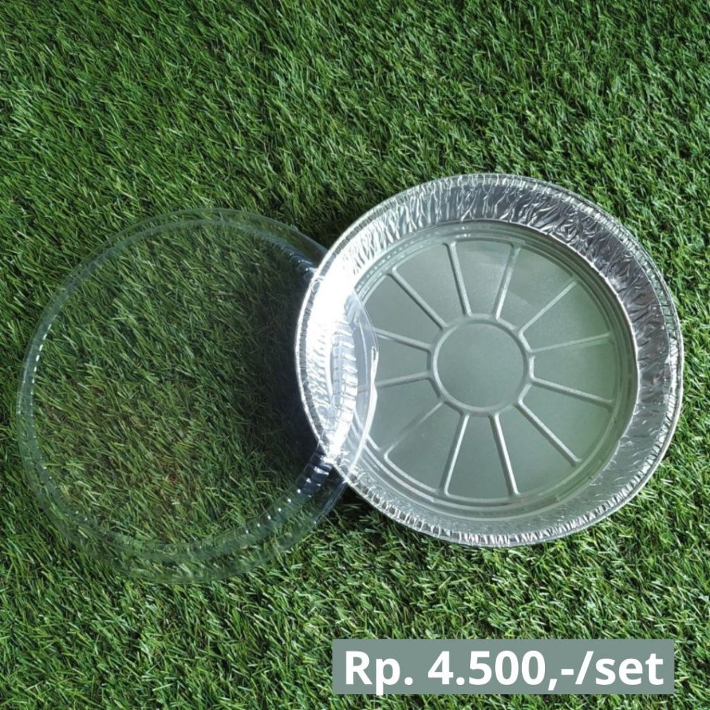 Alumunium Foil Tray RX-1200 / Aluminium RX-1200 RX 1200 Bulat RX1200