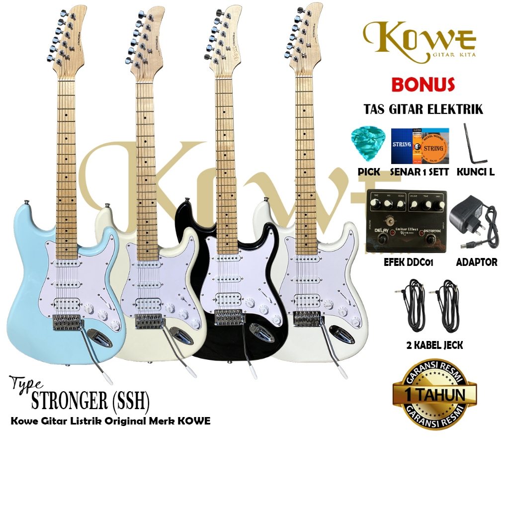 Gitar Elektrik Original KOWE Stronger (SSH)