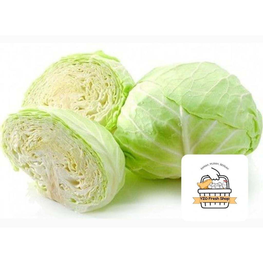 

Sayur Kol / Kol putih fres / Kirim Instan 250-500gram