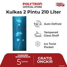 POLYTRON LEMARI ES PRB 219B LEMARI ES 2 PINTU MURAH