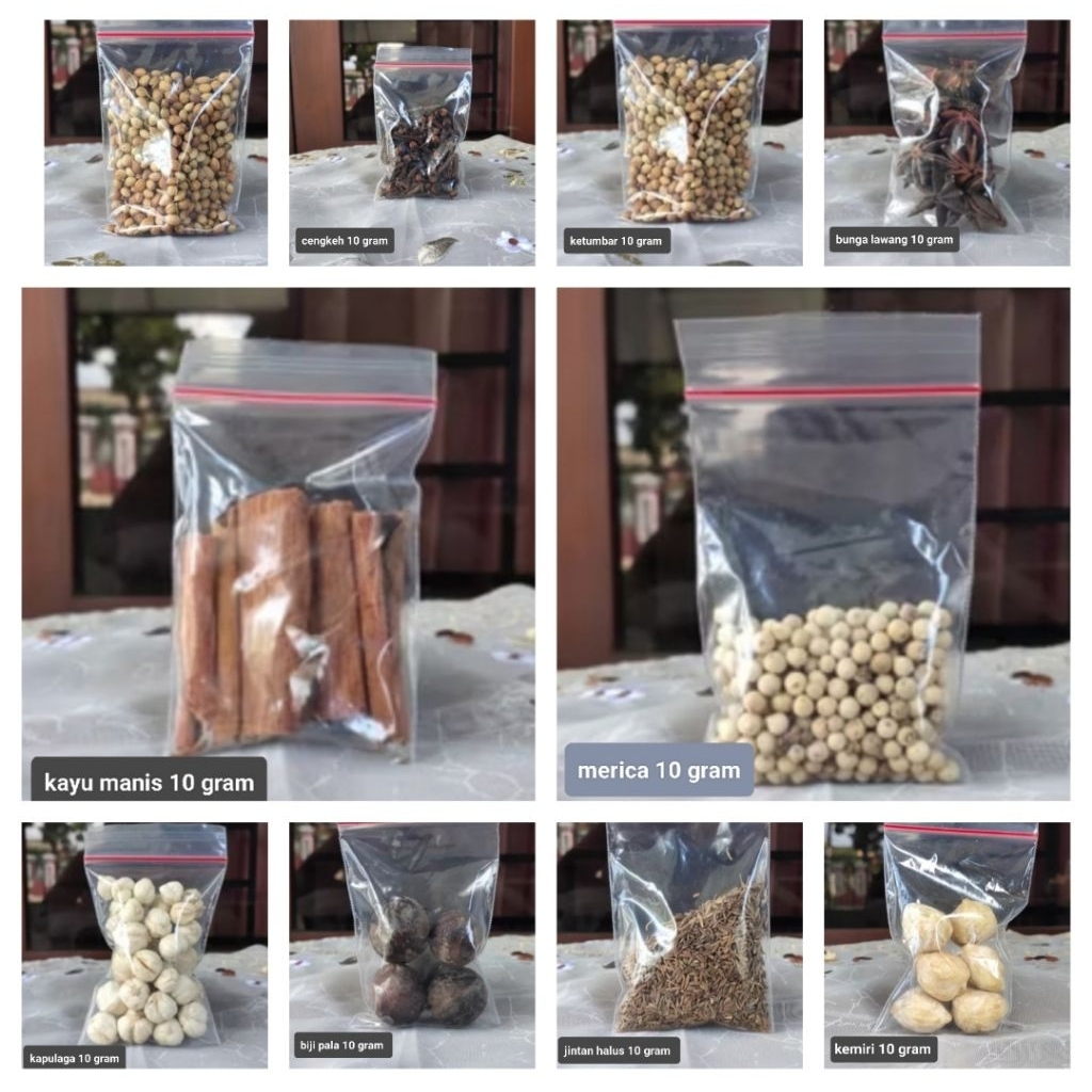 

bumbu dapur rempah terlengkap