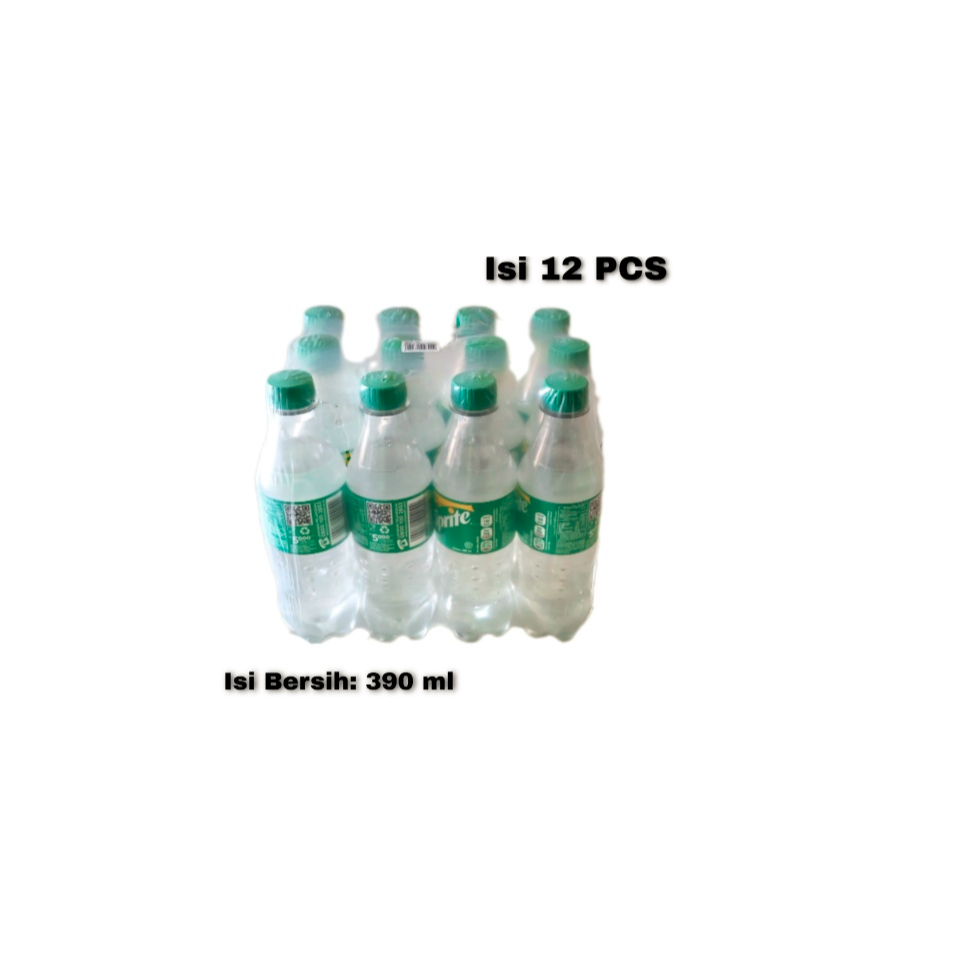 

SPRITE BOTOL 390 ML, isi 12 botol