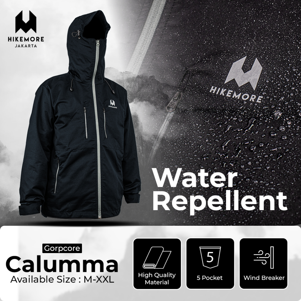 Jaket Gorpcore Hikemore Calumma Jaket Gunung Outdoor Waterproof