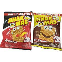 

SNACK MIE GORENG ANAK EMAS 10 X 18gr [ RENTENG ]