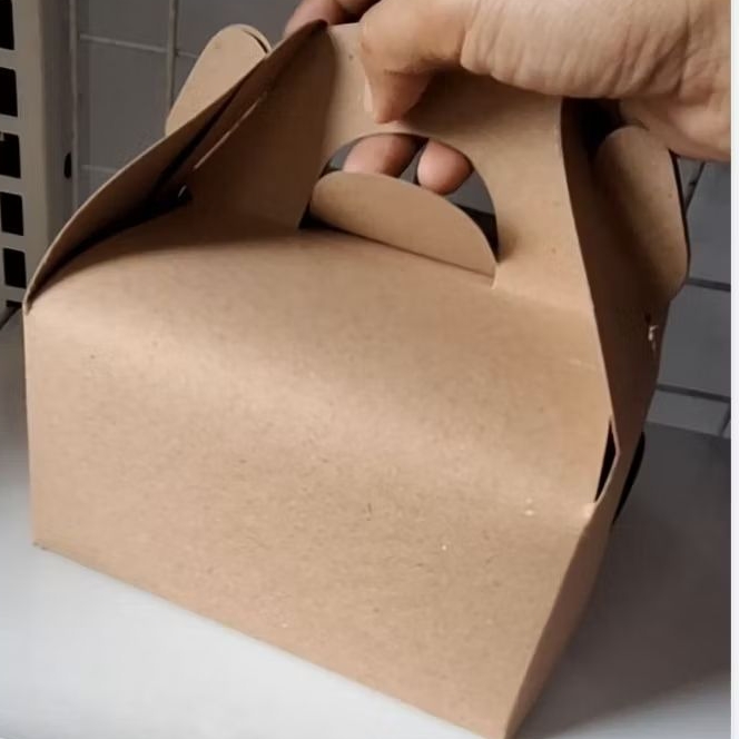 

[10 pcs]Grosir Box/Box Souvenir/Gable Box/Box Hamper/Box Kraft Ukuran 16 * 9 * 11 cm