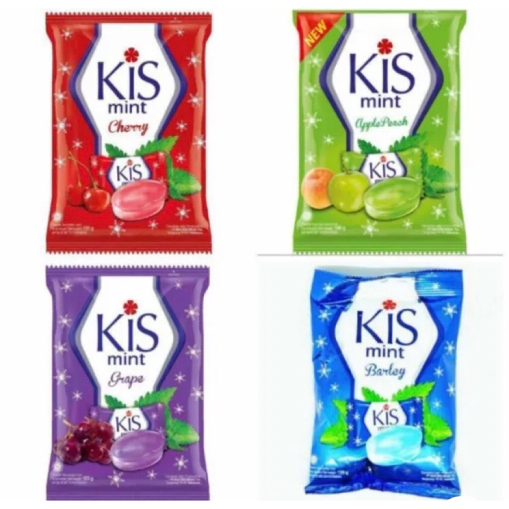 

Permen Kiss 1 Pak 50 pcs 125 gr Permen Mint Pelega Tenggorokan